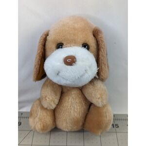 Russ Brown Dog Plush Puppy 7 Inch Stuffed Animal Toy